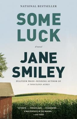 Cover of the paperback book "Some Luck" by Anchor Books, featuring a scenic landscape illustration.