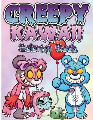 Pastel Goth Cute Coloring Book: Creepy Kawaii Colouring Book WIth