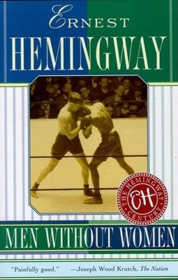 Paperback of Men Without Women by Scribner Book Company showing the book cover with Japanese art and title text.