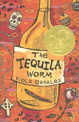 Illustration from The Tequila Worm by Wendy Lamb Books, showing a colorful, whimsical scene with vibrant characters and playful details.