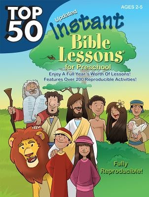 Top 50 Instant Bible Lessons for Preschoolers Paperback Rosekidz