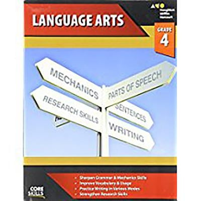Core Skills Language Arts Workbook Grade 4 Paperback Steck Vaughn School Supply