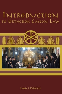 Introduction to Orthodox Canon Law Paperback Holy Cross Orthodox Press