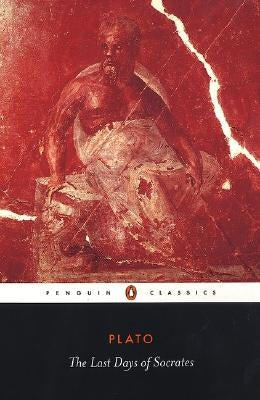 Paperback copy of The Last Days of Socrates by Penguin Group, featuring a classic book cover with text and artwork.