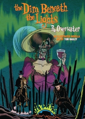 Paperback copy of The Dim Beneath the Lights by Pictureword, featuring a cover with dark and moody artwork.
