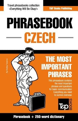 English-Czech phrasebook and 250-word mini dictionary Paperback T&p Books