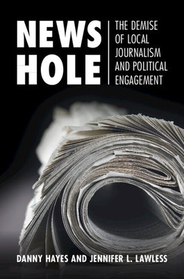 Paperback News Hole book by Cambridge University Press showing the front cover with title and publisher logo.