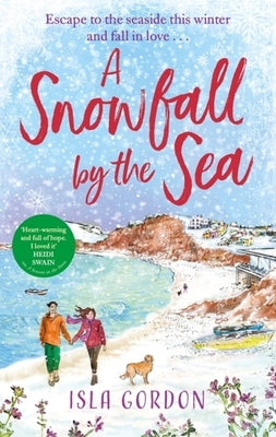 Paperback of "A Snowfall by the Sea" by Sphere, showing the book cover with winter seaside scene and title.