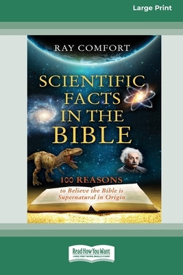 Paperback of Scientific Facts In The Bible by ReadHowYouWant, featuring large print edition with scientific and biblical facts.
