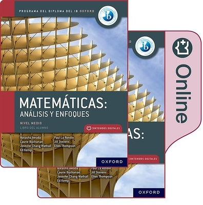 Oxford University Press IB DP Mathematics paperback book with colorful cover and visible title on a white background.