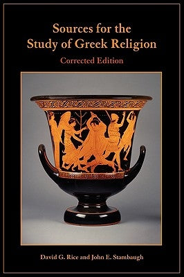 Sources for the Study of Greek Religion Society of Biblical Literature