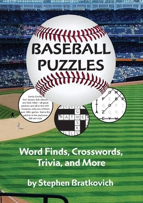 Baseball Puzzles Paperback Story and Song Bookstore Bistro