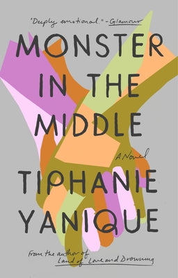 Paperback copy of "Monster in the Middle" by Riverhead Books, featuring the book cover with title and author details.