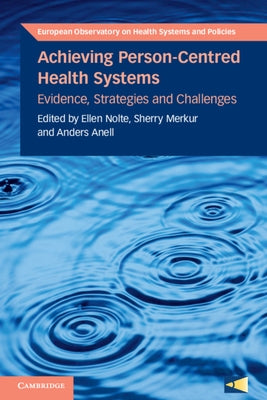 Paperback book titled "Achieving Person-Centred Health Systems" by Cambridge University Press, showing the front cover with title and design.