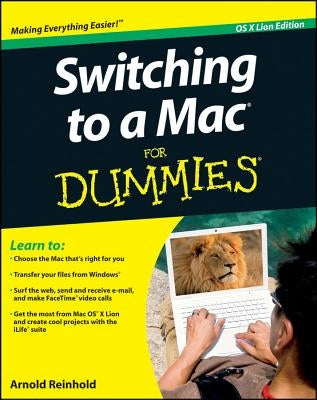 Switching to a Mac For Dummies, Mac OS X Lion Edition Paperback For Dummies