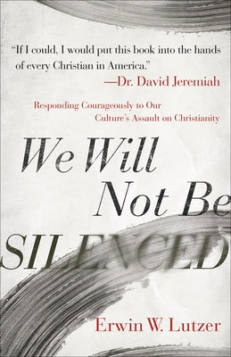 Paperback of "We Will Not Be Silenced" by Harvest House Publishers, featuring the book cover with title and author.