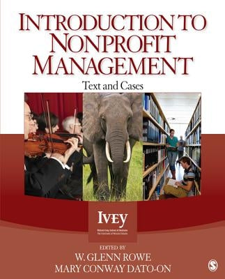 Introduction to Nonprofit Management: Text and Cases Paperback Sage Publications, Inc