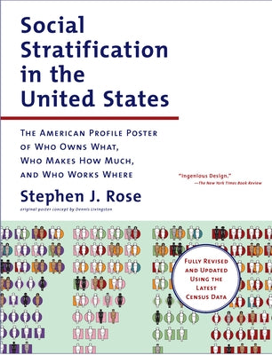 Social Stratification in the United States: The American Profile Poster of Who Owns What, Who Makes How Much, and Who Works Where Paperback New Press
