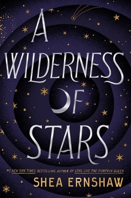 Paperback of "A Wilderness of Stars" by Simon & Schuster Books for Young Readers, featuring a celestial-themed cover design.