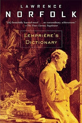 Paperback Lemprière's Dictionary by Grove Press, featuring classic book cover with title and publisher details.