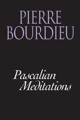Pascalian Meditations Paperback Stanford University Press