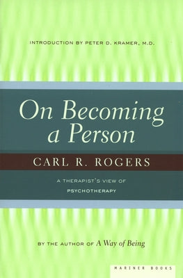 On Becoming a Person: A Therapist's View of Psychotherapy Paperback HarperOne