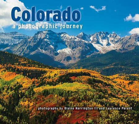 Paperback book titled "Colorado: A Photographic Journey" by Farcountry Press, featuring scenic Colorado landscapes and photography.