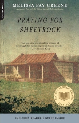 Cover of "Praying for Sheetrock: A Work of Nonfiction" book by Da Capo Press, featuring a textured design and title text.