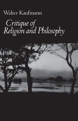 Critique of Religion and Philosophy Paperback Princeton University Press