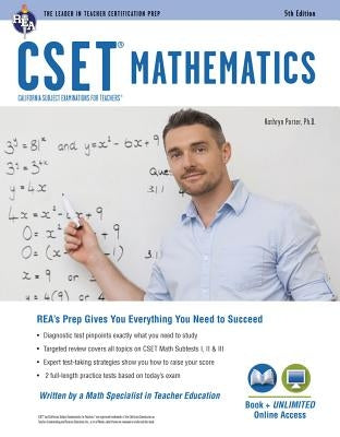 Cset Mathematics Book + Online Paperback Research & Education Association