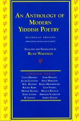 An Anthology of Modern Yiddish Poetry Paperback Wayne State University Press