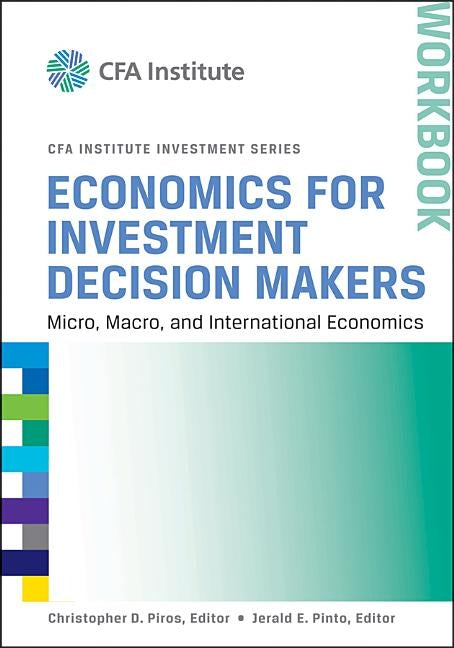 Economics for Investment Workbook (CFA) Paperback Wiley