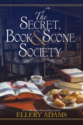 Paperback of The Secret Book from the Scone Society series by Kensington Cozies, featuring a cozy book cover with warm tones.