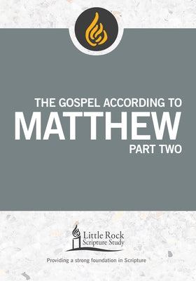 The Gospel According to Matthew, Part Two Paperback Liturgical Press