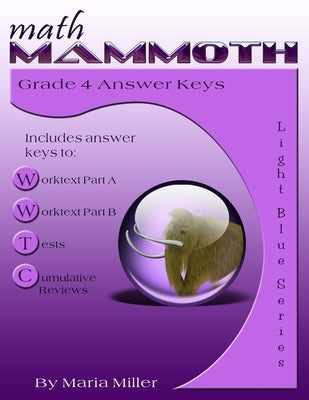 Math Mammoth Grade 4 Answer Keys Math Mammoth