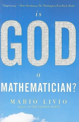 Cover image of "Is God a Mathematician?" book by Simon & Schuster featuring a colorful abstract design on the front.