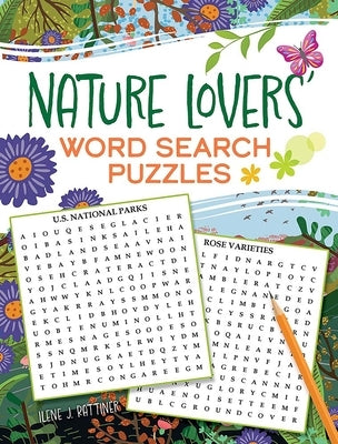 Nature Lovers' Word Search Puzzles Paperback Dover Publications