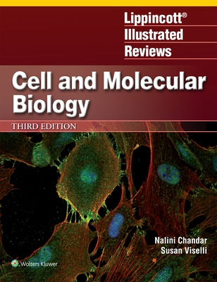 Paperback of Lippincott Illustrated Reviews: Cell and Molecular Biology by LWW, showing the book cover with colorful illustrations.