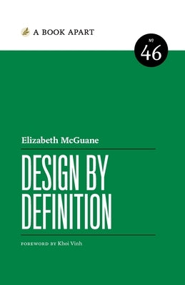 Design by Definition Paperback Book Apart