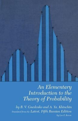 An Elementary Introduction to the Theory of Probability Paperback Dover Publications