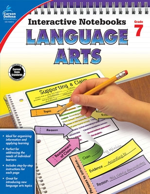 Language Arts, Grade 7 Paperback Carson Dellosa Education