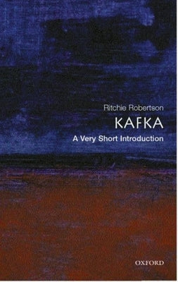 Paperback of Kafka: A Very Short Introduction by Oxford University Press, USA, showing the book cover with title and author details.