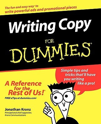 Writing Copy for Dummies Paperback Wiley Publishing