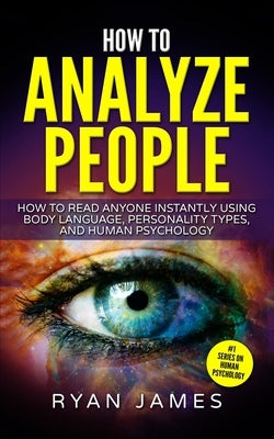 Paperback book titled "How to Analyze People" by SD Publishing LLC, featuring cover with text and design related to body language and psychology.
