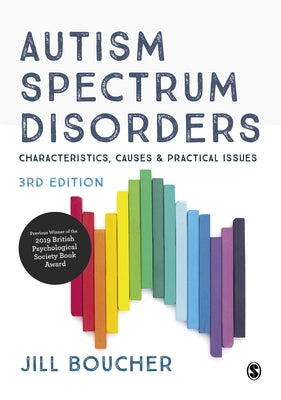 Paperback book titled Autism Spectrum Disorders by Sage Publications Ltd, featuring a colorful cover with educational graphics.