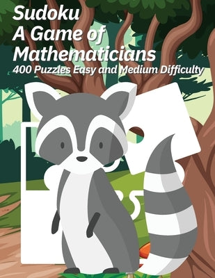 Sudoku A Game of Mathematicians 400 Puzzles Easy and Medium Difficulty Paperback Marick Booster