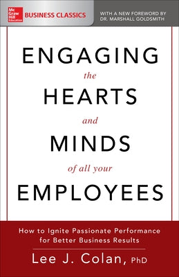 Paperback book titled "Engaging the Hearts and Minds of All Your Employees" by McGraw-Hill Companies, showing the cover design.