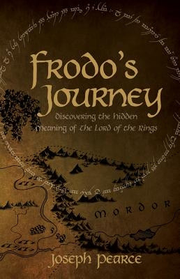 Cover of "Frodo's Journey" book by Saint Benedict Press, featuring artwork of Frodo and Middle-earth landscape.
