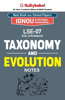LSE-07 Taxonomy and Evolution Paperback Gullybaba Publishing House Pvt Ltd