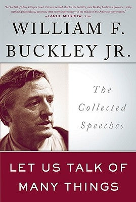Let Us Talk of Many Things: The Collected Speeches Paperback Basic Books